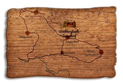 Anfahrt Wachbergbaude Saupsdorf