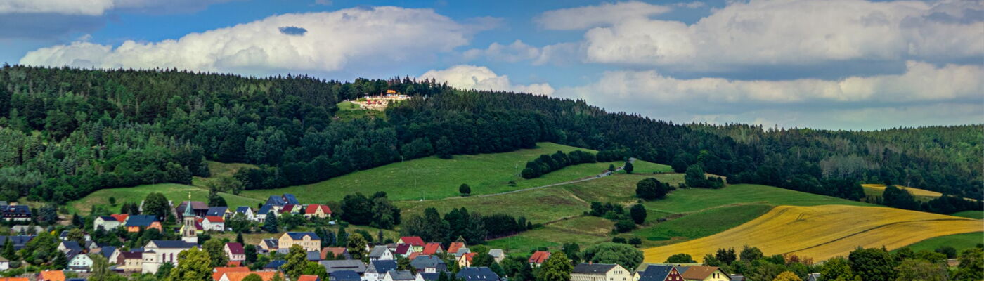 Wachbergbaude Saupsdorf Fernblick